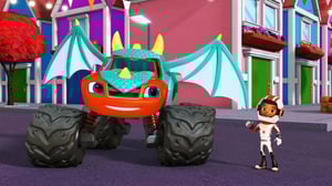 Blaze ja monsterikoneet (S) - Monsterikone-Halloween