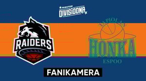 Raiders Basket - Tapiolan Honka, Fanikamera - Raiders Basket - Tapiolan Honka, Fanikamera 8.1.