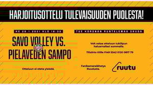 Tukiottelu: Savo Volley - Pielaveden Sampo, Fanikamera - Tukiottelu: Savo Volley - Pielaveden Sampo, Fanikamera 20.1.
