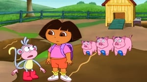 Seikkailija Dora (S) - Kolme pientä possua