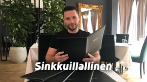 Sinkkuillallinen - Joulumielellä, vesi kielellä