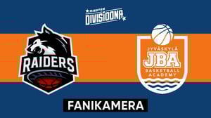 Raiders Basket - Jyväskylä Basketball Academy, Fanikamera - Raiders Basket - Jyväskylä Basketball Academy, Fanikamera 6.11.