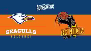 Suomen Cup: Helsinki Seagulls - BC Nokia - Suomen Cup: Helsinki Seagulls - BC Nokia 30.1.