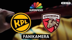 Kouvolan Pallonlyöjät - Koskenkorvan Urheilijat, Fanikamera - Kouvolan Pallonlyöjät - Koskenkorvan Urheilijat, Fanikamera 3.7.