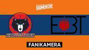 Suomen Cup: Kouvottaret - Espoo Basket Team, Fanikamera - Suomen Cup: Kouvottaret - Espoo Basket Team, Fanikamera 20.1.