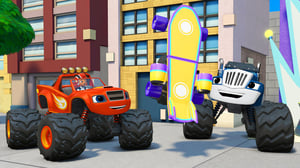 Blaze ja monsterikoneet (S) - Super-skeittilauta