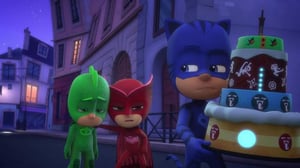 Pyjamasankarit (7) - Kolli ja synttärikakun pelastus & Gekko ja kuorsaus-saurus