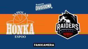 Tapiolan Honka - Raiders Basket, Fanikamera - Tapiolan Honka - Raiders Basket, Fanikamera 22.10.
