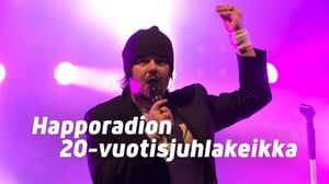 Happoradion 20-vuotisjuhlakeikka