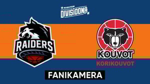 Raiders Basket - Korikouvot, Fanikamera - Raiders Basket - Korikouvot, Fanikamera 23.10.
