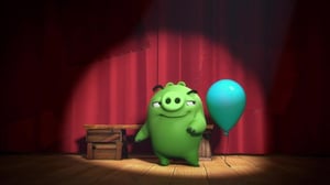 Angry Birds Piggy Tales (S) - Ilmapallotanssi