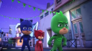 Pyjamasankarit (7) - Kolli ja synttärikakun pelastus & Gekko ja kuorsaus-saurus