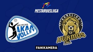 Akaa-Volley - Karelian Hurmos, Fanikamera - Akaa-Volley - Karelian Hurmos, Fanikamera 26.1.