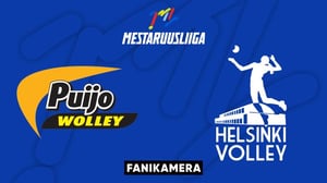 Puijo Wolley - Helsinki Volley, Fanikamera - Puijo Wolley - Helsinki Volley, Fanikamera 15.1.