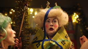 Tosi iso joulukynttilä