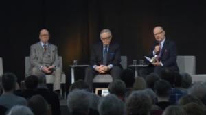 Helsingin kirjamessut: Martti Ahtisaari, Jaakko Iloniemi ja Tapani Ruokanen: Miten tästä eteenpäin?