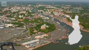 Meidän maamme - Vårt land: Kurkista Kultarantaan ja koe Turun nähtävyydet ilmasta!