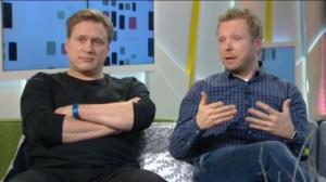 Tähtihetki: Presidentti-draamasarjan Samuli Edelmann ja Lauri Nurkse