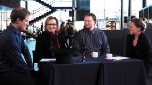 Kantapöytä: Kantapöydän taiteilijatreffeillä Helena ja Ville Hiilivirta