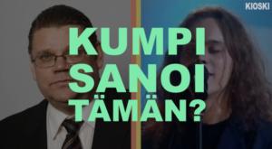 Kioski trending: Soini ja HIM lopettavat – erotatko lausahdukset toisistaan?