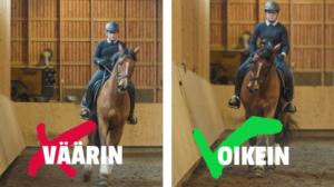 Ratsaille: Hevosen taivuttaminen