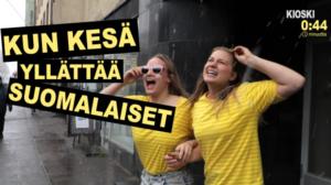 Kioski trending: Kun kesä yllättää suomalaiset