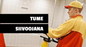 Tume oikeissa töissä: Siivooja