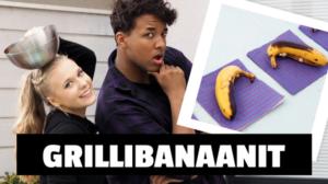 Safkasetti: Grillatut suklaatäytebanaanit