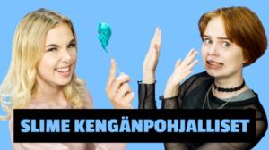 Emma ja Milla testaa: Slimea kenkään