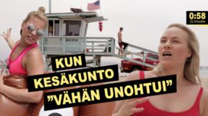 Emma & Essi Losissa: Kun kesäkunto “vähän unohtui”