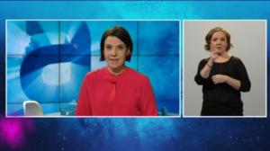 A-studio viittomakielelle tulkattuna