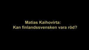Esitelmämaraton: Matias Kaihovirta