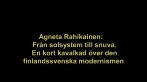 Esitelmämaraton: Agneta Rahikainen