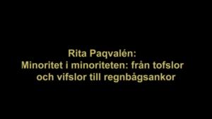 Esitelmämaraton: Rita Paqvalén