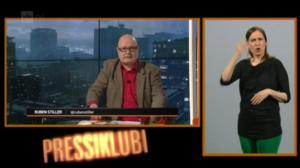 Pressiklubi viittomakielellä: 13.03.2016 11.15