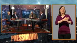 Pressiklubi viittomakielellä: 17.04.2016 11.15