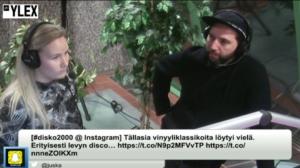 Disko2000-ohjelman vieraina Yle Folkin Jan Zapasnik ja Essi Lamppu: 26.10.2015 09.34