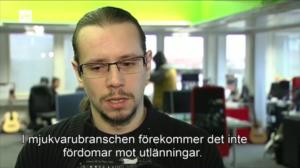 Yle Nyheter TV-nytt: I mjukvarubranschen används engelska: 29.10.2015 19.51