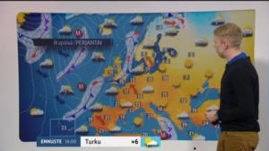 Sääennusteita: Sääennuste klo 9.00: 30.10.2015 09.00