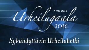 Suomen Urheilugaala: Yleisöäänestys: 21.12.2015 13.20