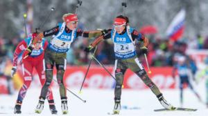 Ampumahiihdon MC: Naisten viesti: 17.01.2016 12.00