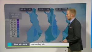 Sääennusteita: Sääennuste klo 18 (S): 08.11.2015 18.26