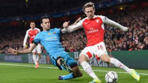 Jalkapallon Mestarien liiga: Arsenal - Barcelona: 23.02.2016 21.15
