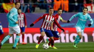 Jalkapallon Mestarien liiga: Atlético Madrid - PSV Eindhoven: 15.03.2016 21.15