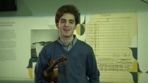 Sibelius-viulukilpailu 2015: Emmanuel Tjeknavorian (AUT). Haastattelu - Interview: 01.12.2015 13.17