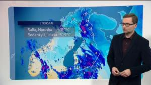 Sääennusteita: Sääennuste klo 18.00 (S): 17.12.2015 18.24