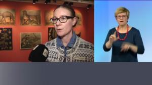 Yle Uutiset viittomakielellä: Työväenmuseo Werstas esittelee kuurojen opetustauluja 1800- ja 1900-luvuilta: 18.12.2015 16.21