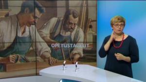 Yle Uutiset Viikko viitottuna: Kuurojen opetustaulut esillä Työväenmuseo Werstaassa Tampereella: 22.12.2015 10.55