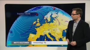 Sääennusteita: Sääennuste klo 18.00 (S): 22.12.2015 18.28