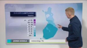 Sääennusteita: Sääennuste klo 18.00 (S): 23.12.2015 18.25
